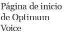 P�gina de inicio de Optimum Voice
