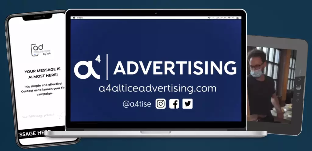 a4 advertising
